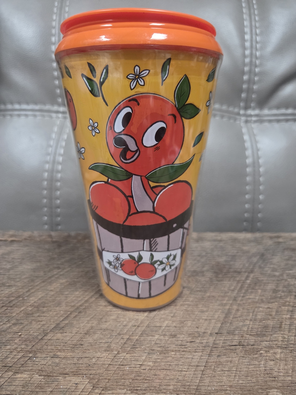 Disney Parks EPCOT Flower & Garden 2021 Orange Bird Tumbler Cup New Bin 1K